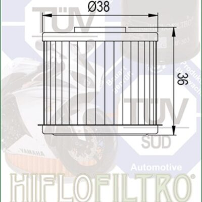 HF117 FILTRO OLIO HIFLOFILTRO