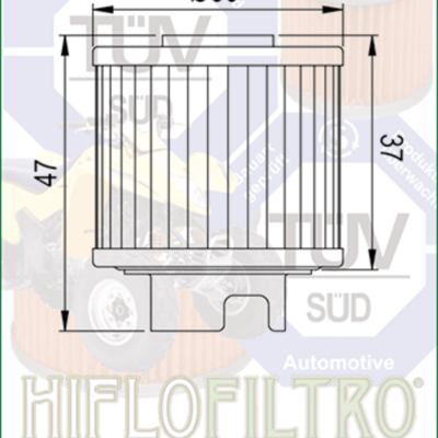 HF118 FILTRO OLIO HIFLOFILTRO