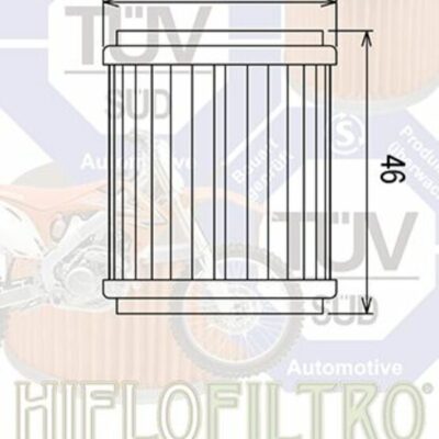 HF141 FILTRO OLIO HIFLOFILTRO